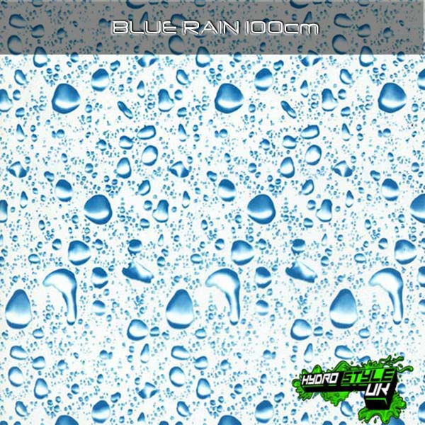 Blue Rain Hydrographics Film - Hydro Style UK