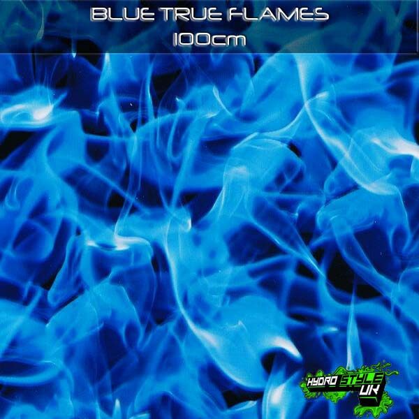 blue flames hydrographics film