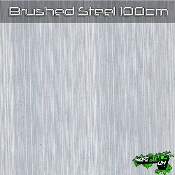 Brushed Steel Hydrographics Film