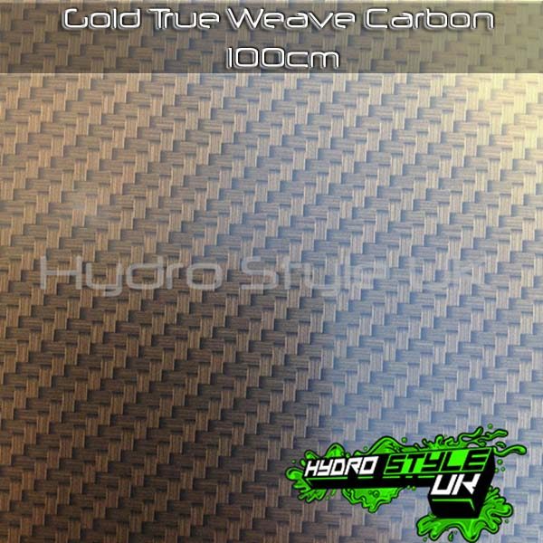 Gold Carbon Hydrographics Film