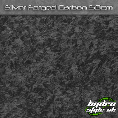 Silver Forged Carbon Hydroprinting Film