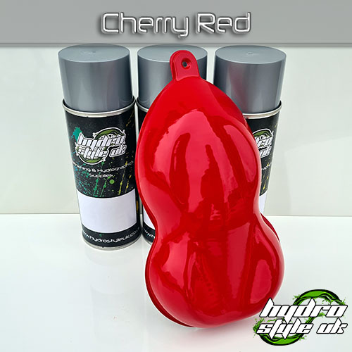 Cherry Red Hydrographics Paint UK