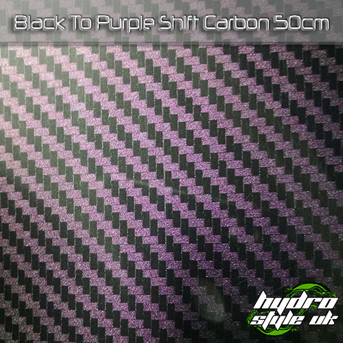 Black To Purple Shift Carbon hydrodipping film