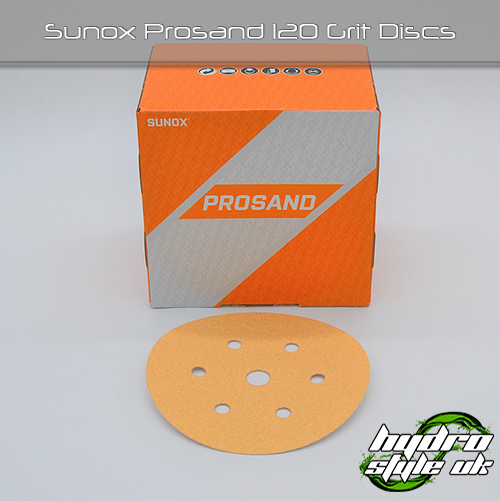 Sunox Prosand 120 Grit Discs
