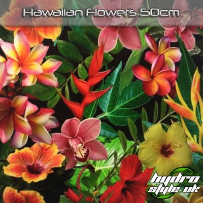 Hawaiian Flowers Hydrodipping Film