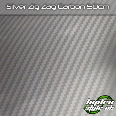 Silver Zig Zag Carbon