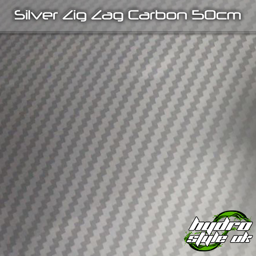 Silver Zig Zag Carbon
