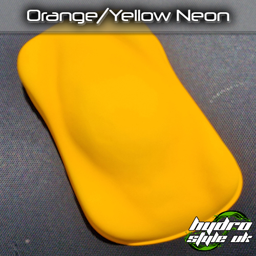 Orange Yellow Neon Paint UK