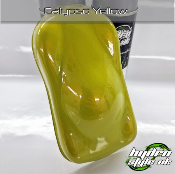 Calypso Yellow Candy Paint