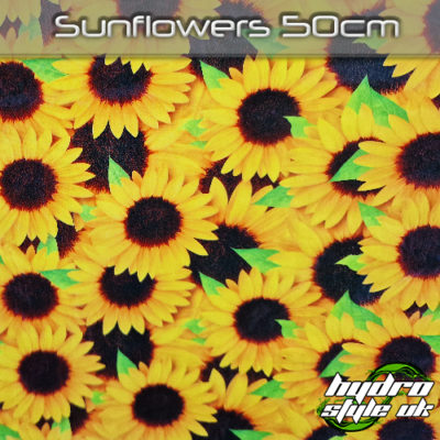 Sunflowers Hydrodipping Film